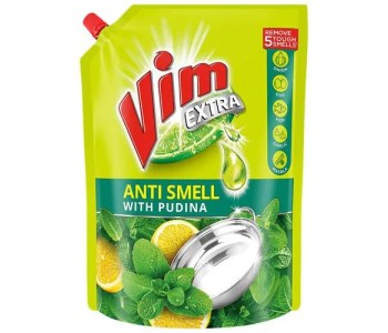 VIM ANTI SMELL WITH PUDINA DISHWASHING LIQUID